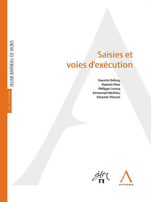 cover image of Saisies et voies d'exécution